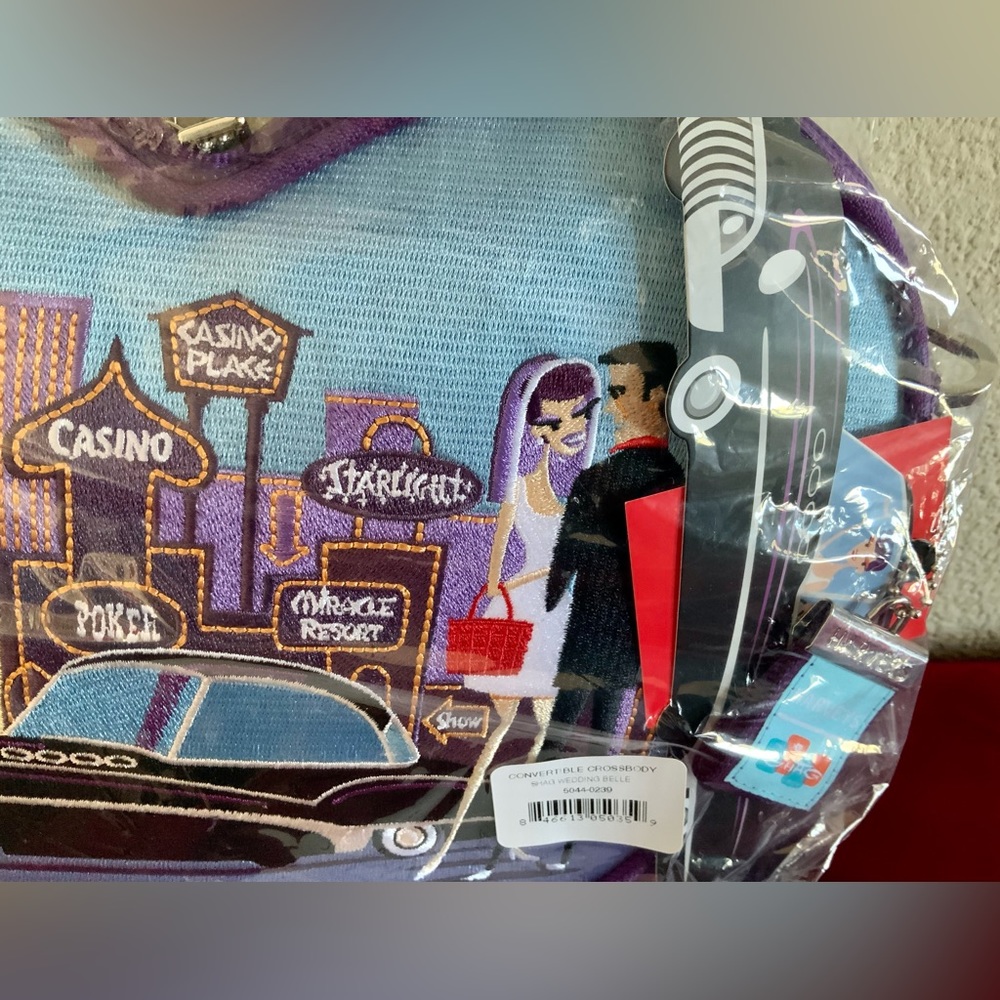 "Sweetheart" Convertible Crossbody Bag | Shag X Harveys "Viva Las Vegas"